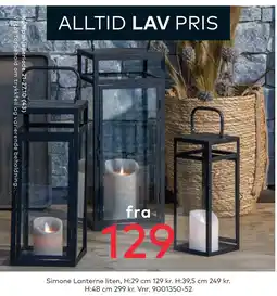 Skeidar Simone Lanterne liten tilbud