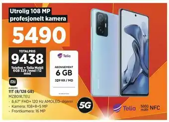 POWER Xiaomi 11t (8/128 gb) tilbud