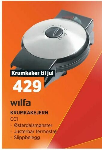 POWER Krumkakejern tilbud