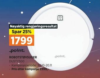 POWER Robotstøvsuger tilbud