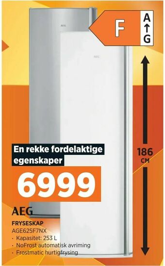 POWER Fryseskap tilbud