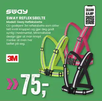 Sport Outlet SWAY REFLEKSBELTE tilbud