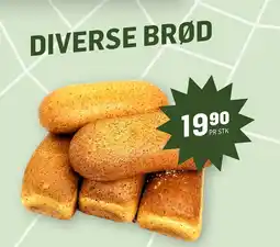 Holdbart DIVERSE BRØD tilbud