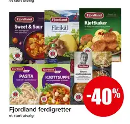 Spar FJORDLAND Ferdigretter et stort utvalg tilbud