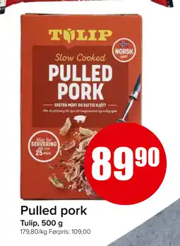 Spar Pulled pork tilbud