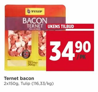 Meny Ternet bacon tilbud