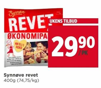 Meny Synnøve revet tilbud