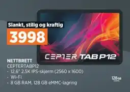 POWER Nettbrett CEPTERTABP12 tilbud