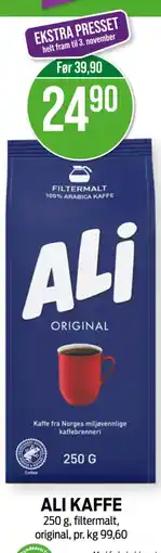 Kiwi ALI Kaffe tilbud