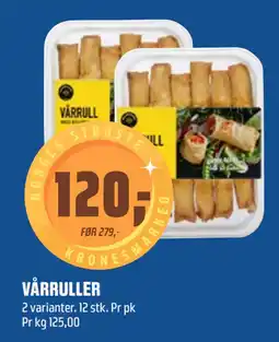 Coop Obs VÅRRULLER tilbud