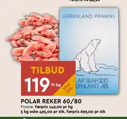 Coop Mega POLAR REKER 60/80 tilbud
