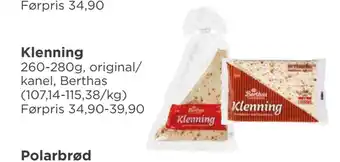 Meny Klenning tilbud