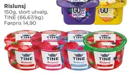 Meny Rislunsj tilbud