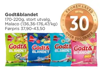 Meny Godt&blandet tilbud