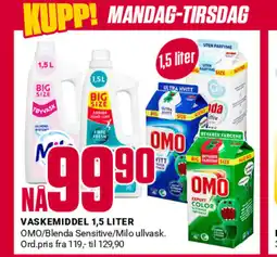 Europris Vaskemiddel tilbud