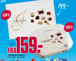 Europris Jakobsen konfekt tilbud