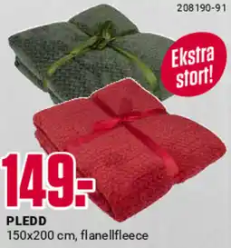 Europris Pledd tilbud