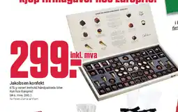 Europris Jakobsen konfekt tilbud