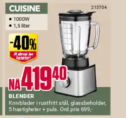 Europris Blender tilbud
