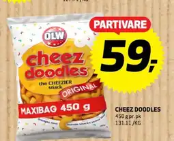 Bunnpris Cheez doodles tilbud