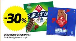 Bunnpris Sandwich og sjokokirsj tilbud