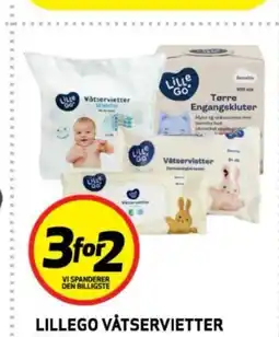 Bunnpris Lillego våtservietter tilbud