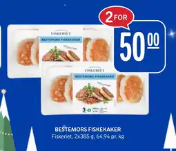 Rema 1000 BESTEMORS FISKEKAKER tilbud