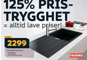 Megaflis Franke SID 611 tectonitevask tilbud