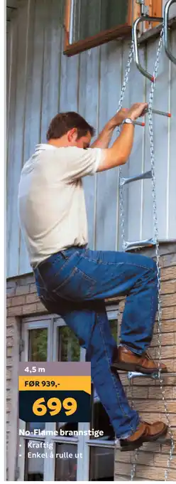 Megaflis No-Flame brannstige tilbud