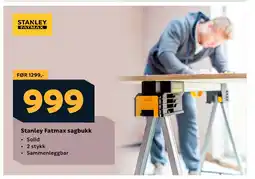 Megaflis Stanley Fatmax sagbukk tilbud