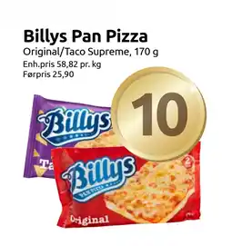Joker Billys Pan Pizza tilbud