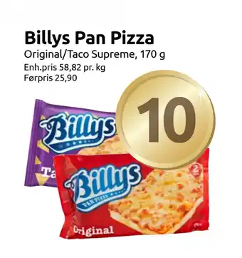 Joker Billys Pan Pizza tilbud