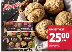 Jacobs RUNDSTYKKER tilbud