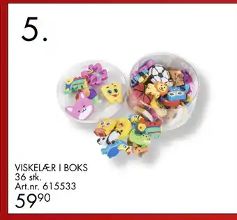 Sparkjøp VISKELÆR I BOKS tilbud