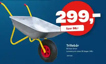 Maxbo Trillebår tilbud