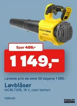 Maxbo Løvblåser tilbud