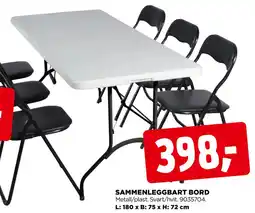 jem & fix SAMMENLEGGBART BORD tilbud