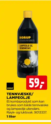 jem & fix TENNVÆSKE/ LAMPEOLJE tilbud