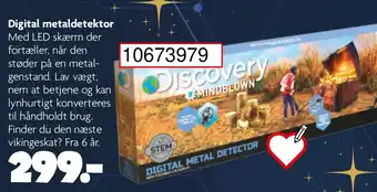 BR Leker Digital metaldetektor tilbud
