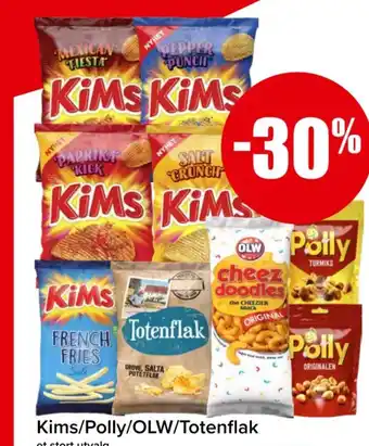 Spar Kims/Polly/OLW/Totenflak tilbud