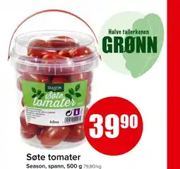 Spar Søte tomater tilbud