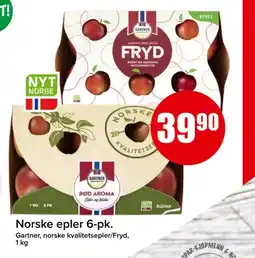 Spar Norske epler 6-pk. tilbud