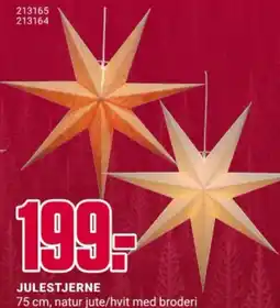 Europris Julestjerne tilbud