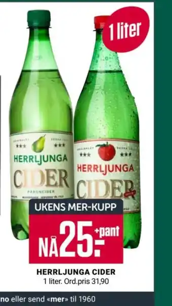 Europris Herrljunga cider tilbud