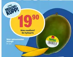 Coop Obs Stor spisemoden mango tilbud