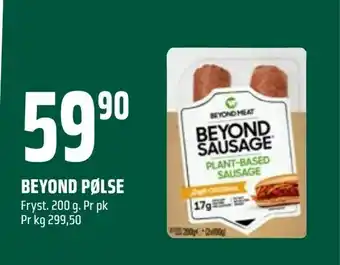 Coop Obs Beyond pølse tilbud