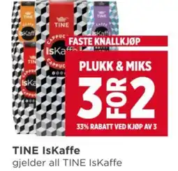 Meny TINE IsKaffe tilbud