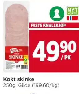 Meny Kokt skinke tilbud