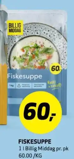 Bunnpris Fiskesuppe tilbud