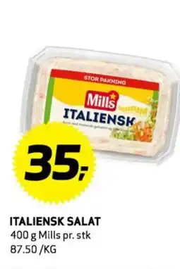 Bunnpris Italiensk salat tilbud